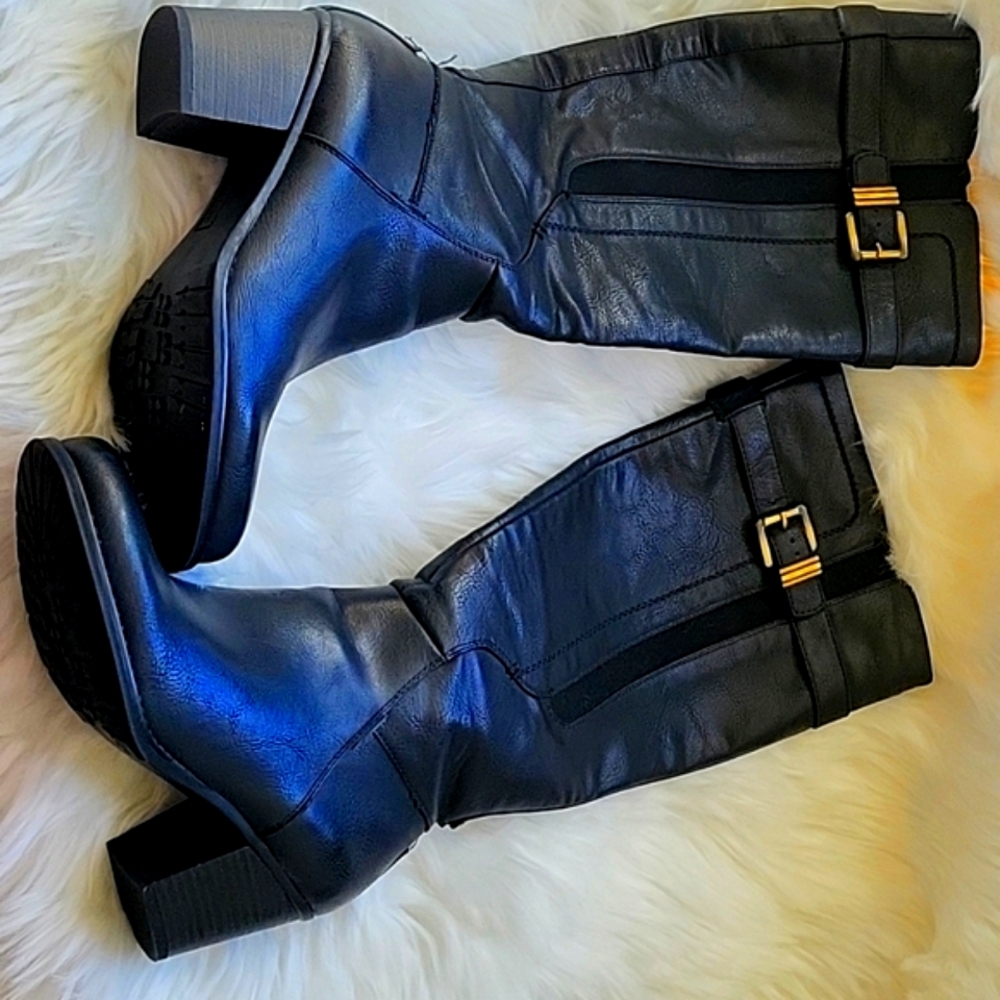 Black Knee High Boots Naturalizer